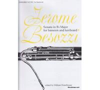 Sonata in B flat major: For the Bassoon by Jerome Besozzi (Composer), William Waterhouse (Editor) (21-Mar-1963) Sheet music