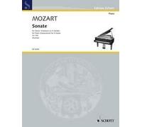 Sonata in C Major KV 19d harpsichord or piano (4 hands) (intermediate) Mozart Sc