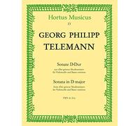 Sonata in D major (Cello & Piano) TWV 41:D6: from 'Der getreue musikmeister'