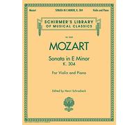 Sonata in E Minor, K304: Schirmer Library of Classics Volume 2068 for Violin and Piano (Schirmer's Library of Musical Classics)