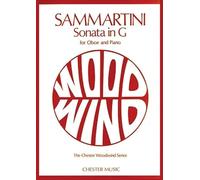Sonata In G. Oboe And Accomp..: For Oboe and Piano (Chester Woodwind)
