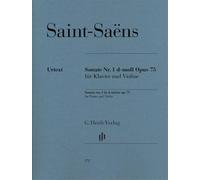 Sonata No. 1 - D minor - op. 75 - violin and piano - with marked and unmarked string parts - ( HN 572