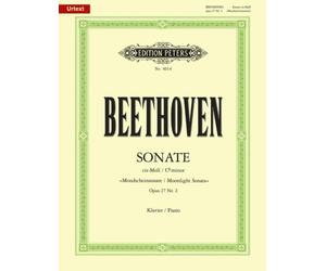 SONATA NO 14 C SHARP MIN OP 27 NO 2 MOON by LUDWIG VA BEETHOVEN Paperback