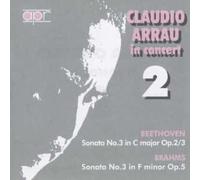 Sonata No. 3 In C/Sonata No. 3 In F Minor (Arrau)