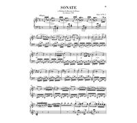 Sonata No. 9 in E op 14/1 & Sonata No. 10 op 14/2 piano Beethoven G. Henle Verla