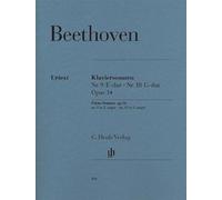 Sonata No. 9 in E op 14/1 & Sonata No. 10 op 14/2 - piano - (HN 810): Instrumentation: Piano solo