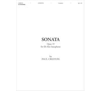 Sonata Op.19 for Alto Saxophone and Piano