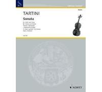 Sonata Sol M. (Trillo Del Diavolo) (Kehr/Kreisler) Giuseppe Tartini Book [Softco