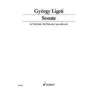 Sonata viola (difficult) Ligeti for viola solo Schott Music Saddle-wire stitchin