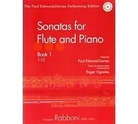 Sonatas for Flute and Piano Book 1, 1-12 (Paul Edmund-Davies Performing Edition)(Book & CD)