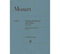 Sonatas for Piano and Violin Vol. 3 - piano and violin - (HN 79)