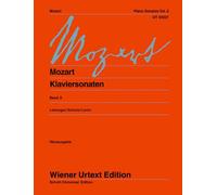 Wolfgang Amadeus Mozart – Sonatas for Piano, Vol. 2: Edité d'après les sources – Softcover – Schott
