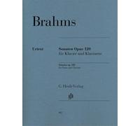 Sonatas - op. 120 - clarinet and piano - revised edition - ( HN 987 )