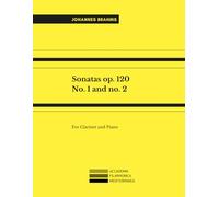 Sonatas Op. 120 No. 1 and no. 2: For Clarinet and Piano