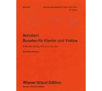 Sonatas violin and piano (easy) Urtext Schubert Edited from autograph, first edi