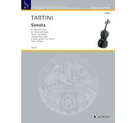 Sonate en Sol mineur: "Devil's Trill" Sonata. violin and piano.