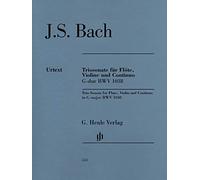SONATE EN TRIO EN SOL MAJEUR BWV 1038 POUR FLUTE, VIOLON ET BASSE CONTINUE