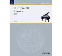 Sonate II in G Major piano (intermediate - advanced) Hindemith based on Paul Hin