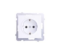SONATE single socket with/u Schuko white GP-1RS/m/00