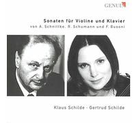 Schilde, Klaus & Gertrud – Sonatas for Violin and Piano – Walter Genuin