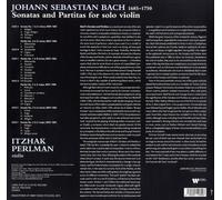 SONATEN & PARTITEN - PERLMAN,ITZHAK 180GR. 3 VINYL LP NEW BACH,JOHANN SEBASTIAN