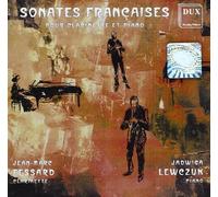 Sonates Francaises Pour Clarinette Et Piano