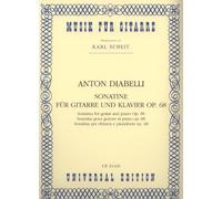 "Sonatina A major" op. 68, Edition for Guitar and Piano by Anton Diabelli, edited by Karl Scheit