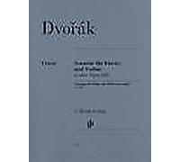 Sonatina For Piano And Violin In G Op.100 Antonín Dvořák Book [Softcover] Violin