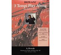 Sonatina for Violin and Piano Op. 100 in G-Major: Booklet/2-CD Pack (Dowani 2 Tempi Play Along)
