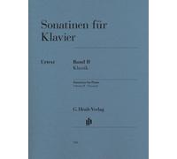 Sonatinas for Piano (Classic) Vol. 2 piano G. Henle Verlag Paperback