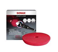 SONAX 493400-544 Hard/High Density Polishing Sponge, Red, 14.3 cm
