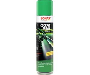 SONAX COCKPITSPRAY LEMON-FRESH - Cleans and maintains all plastic components in the car's interior | Item-No. 03433000-544