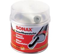 Sonax Exhaust Repair Set 200g Sealant+Fabric Tape 1m x 6cm Paste Bandage