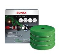 SONAX SchaumPad Medium 85 mm (Pack of 4) Medium Hard Open Pore Sponge for Machine Polishing of Paints/Item No. 04942410