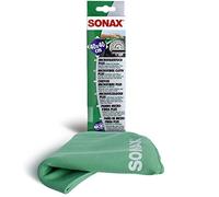 SONAX Microfiber Cloth PLUS Interior & Glass 40x40 cm (1 piece) extremely fine without leaving streaks, smears, or lint | Item No. 0416500