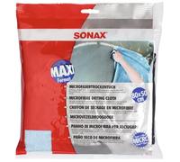 SONAX Microfibre drying cloth absorbent (80x50 cm) gentle on the paintwork, can absorb approx, 10 times its own weight in water | Item No. 0450800