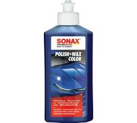 SONAX Polish+Wax Color blue (250 ml) Medium polish for as-new and slightly matt paintwork with colour pigments and wax components | Item-No. 02962410-545