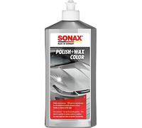 SONAX Polish+Wax Color silver/grey (500 ml) | Medium polish for as-new and slightly matt paintwork with colour pigments and wax components.