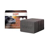 SONAX Profiline Coating Applicator (Pack of 6) Application Pads with Special Fleece Surface for Application Coatings Item No. 02377410