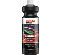 SONAX PROFILINE MultiStar (1 Litre) - Maximum cleaning power for vehicle valeting. Suitable for interior & exterior areas. Ideal for decaled surfaces | Item No. 06273410