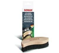 SONAX TEXTILE & LEATHER BRUSH (1 piece) - for the dry and wet cleaning of textiles and for the thorough and gentle cleaning of smooth leather surfaces | Item No. 04167410