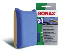 SONAX Windscreen Sponge (1 Piece) - Absorbs Moisture & Anti-fog Effect