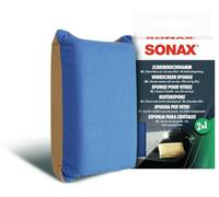 SONAX Windscreen Sponge (1 Piece) - Absorbs Moisture with One Wipe and Leaves a Thin Film with an Anti-fog Effect | Item No. 04171000