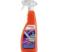 SONAX XTREME Ceramic Quick Glass Coating 2 in 1 (750 ml) Glass coating with cleaning effect for better visibility in rain and snow | Item-No. 01744000-544