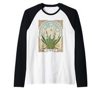 Sonbol of Spring Nowruz Hyacinth Celebration Raglan Baseball Tee