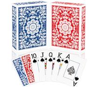 Sondeng 2 Pack Playing Cards Deck of Cards Professional Poker Set Blue Red