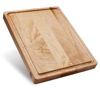 Sonder Los Angeles, Made in USA, Large Thick Maple Wood Cutting Board for Kitchen with Juice Groove, Sorting Compartment, Charcuterie Wooden Board 17x13x1.5 in (Gift Box Included)