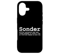 Sonder Weird Poetic Vocabulary Compassion Word Definition Ah Case for iPhone 17