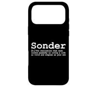Sonder Weird Poetic Vocabulary Compassion Word Definition Ah Case for iPhone 17 Pro Max
