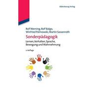 Sonderpadagogik by Werning, Rolf New 9783486591101 Fast Free Shipping<-